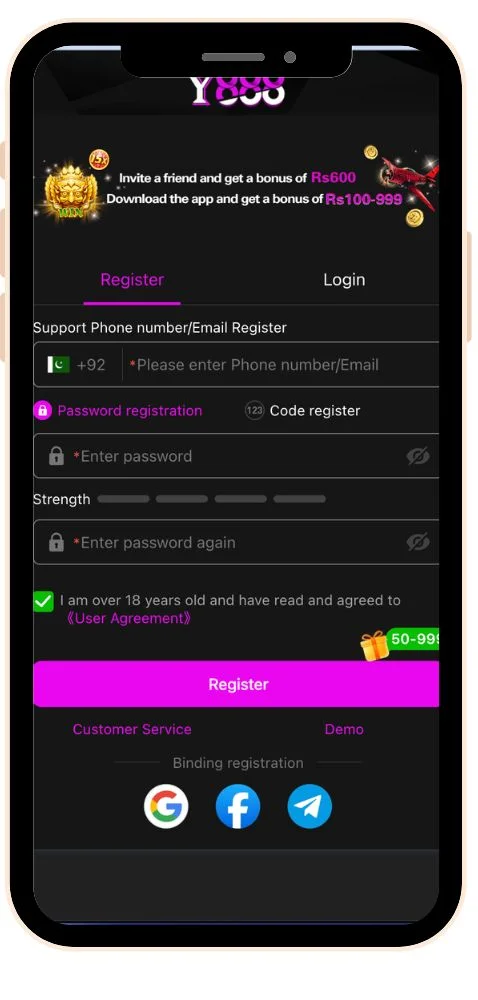 y888 register